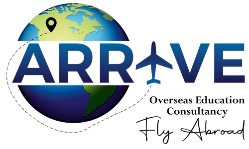 Arrive Overseas Education Logo