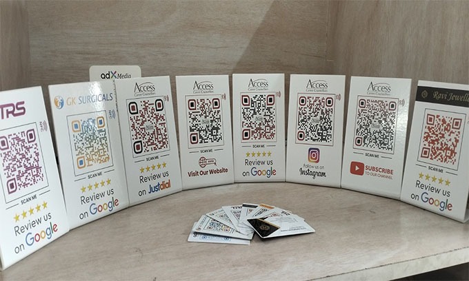 Replacing Printed Business Cards with NFC Technology