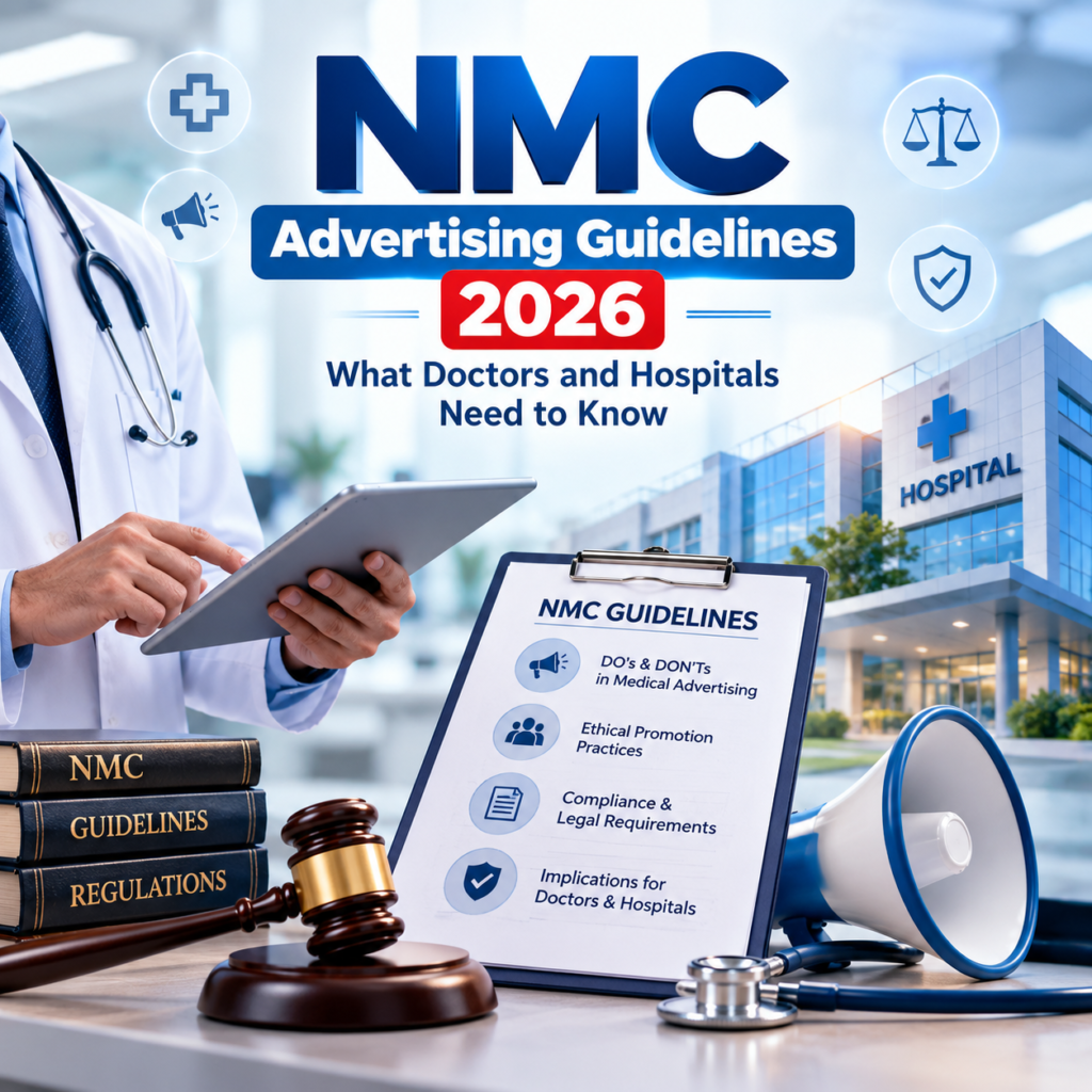 NMC Advertising Guidelines 2026: WhatDoctors and Hospitals Need to Know